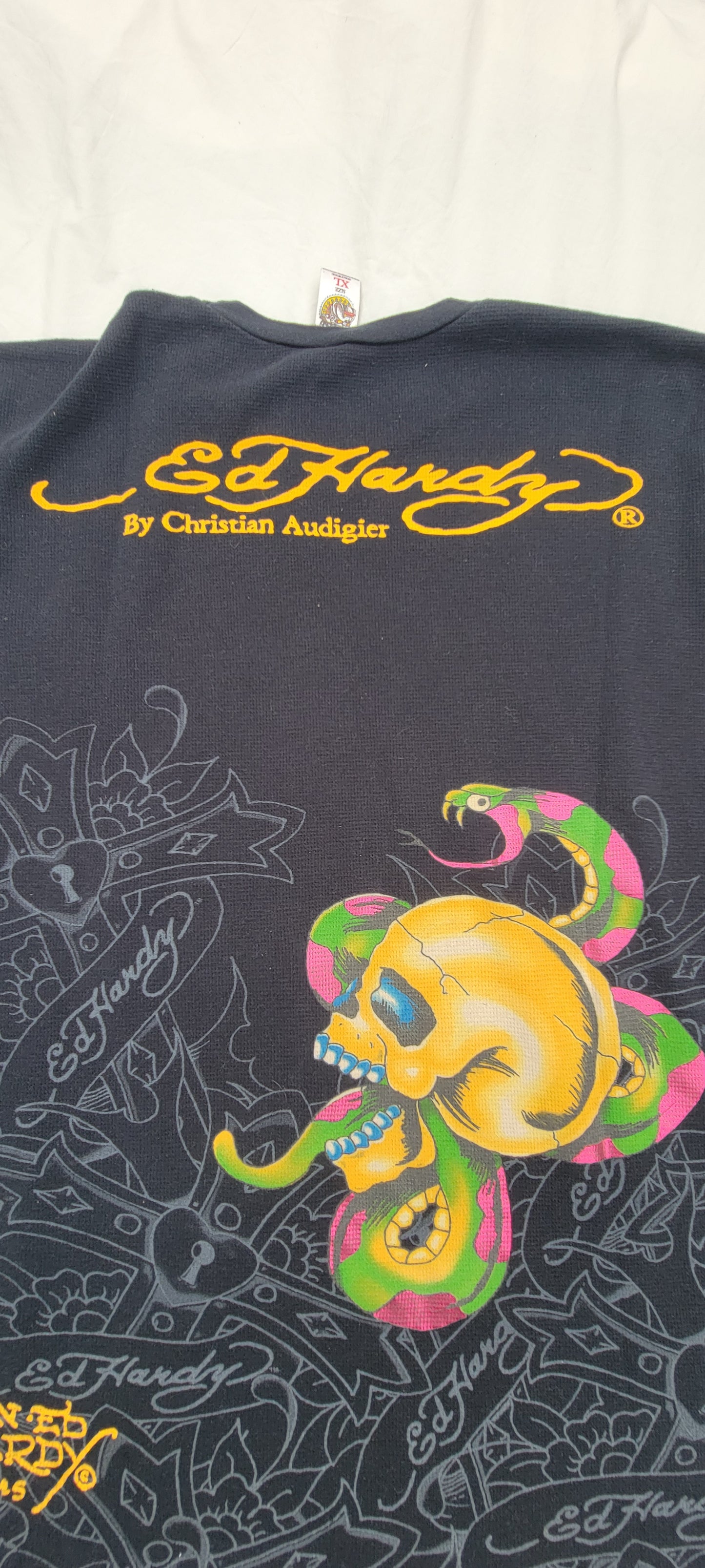 Playera Y2K Ed Hardy by Christian Audigier Hombre