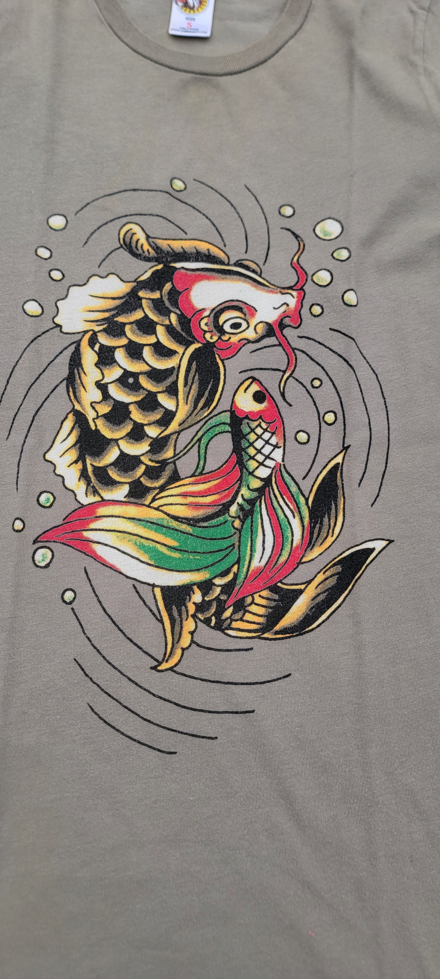 Playera Koi Fish Y2K Ed Hardy