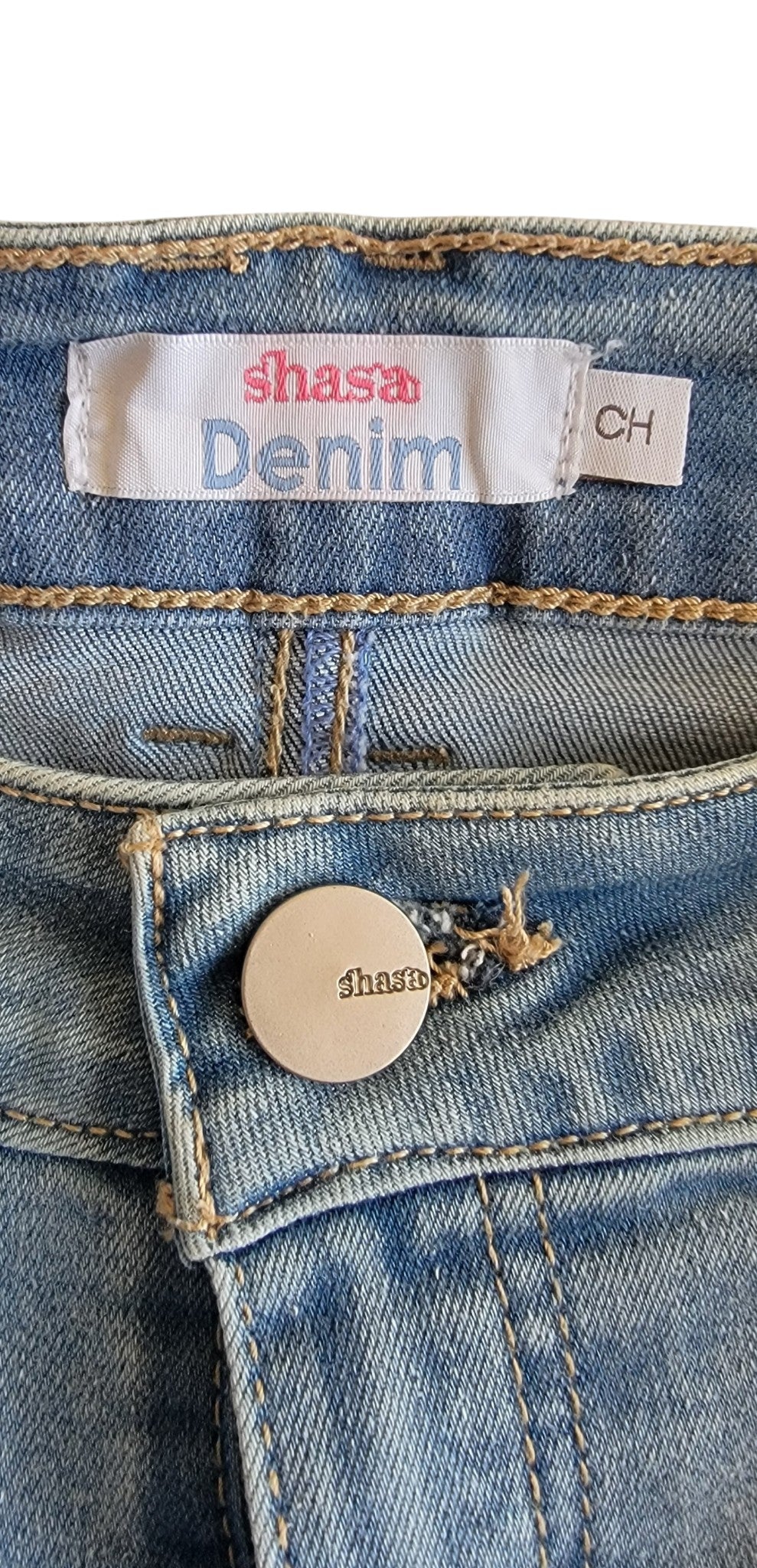 Shasa Miniskirt Denim Stretch Small