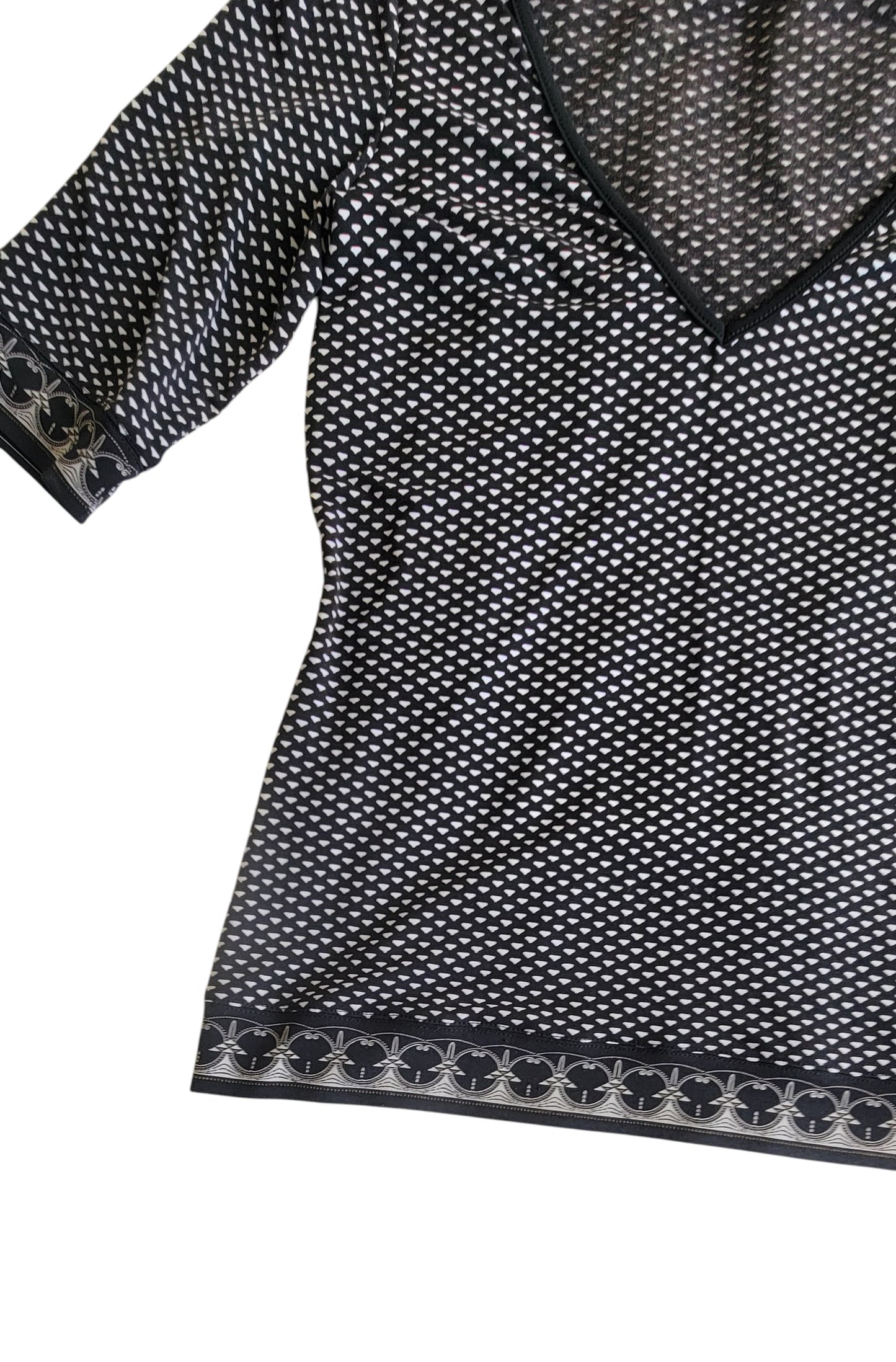Blusa Stretch Negra boho