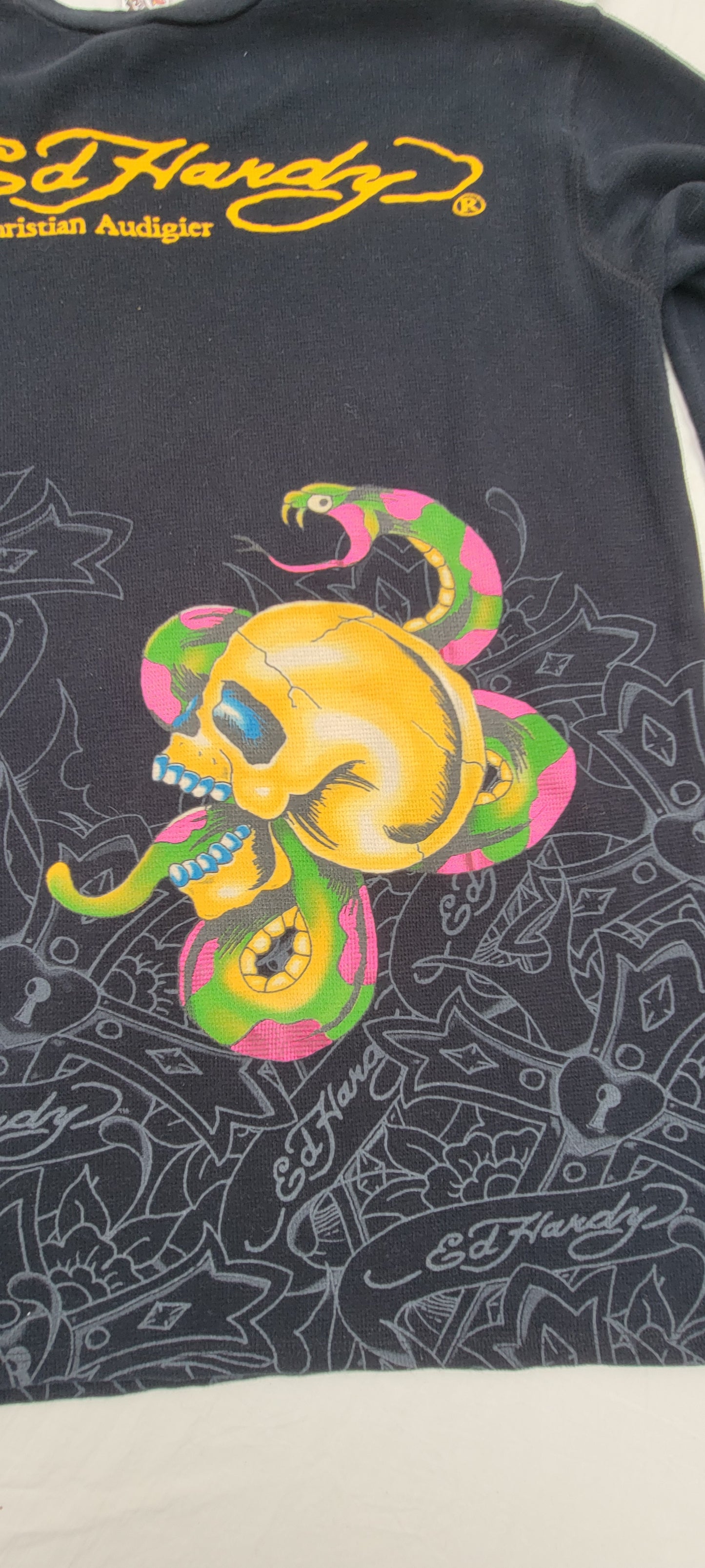 Playera Y2K Ed Hardy by Christian Audigier Hombre