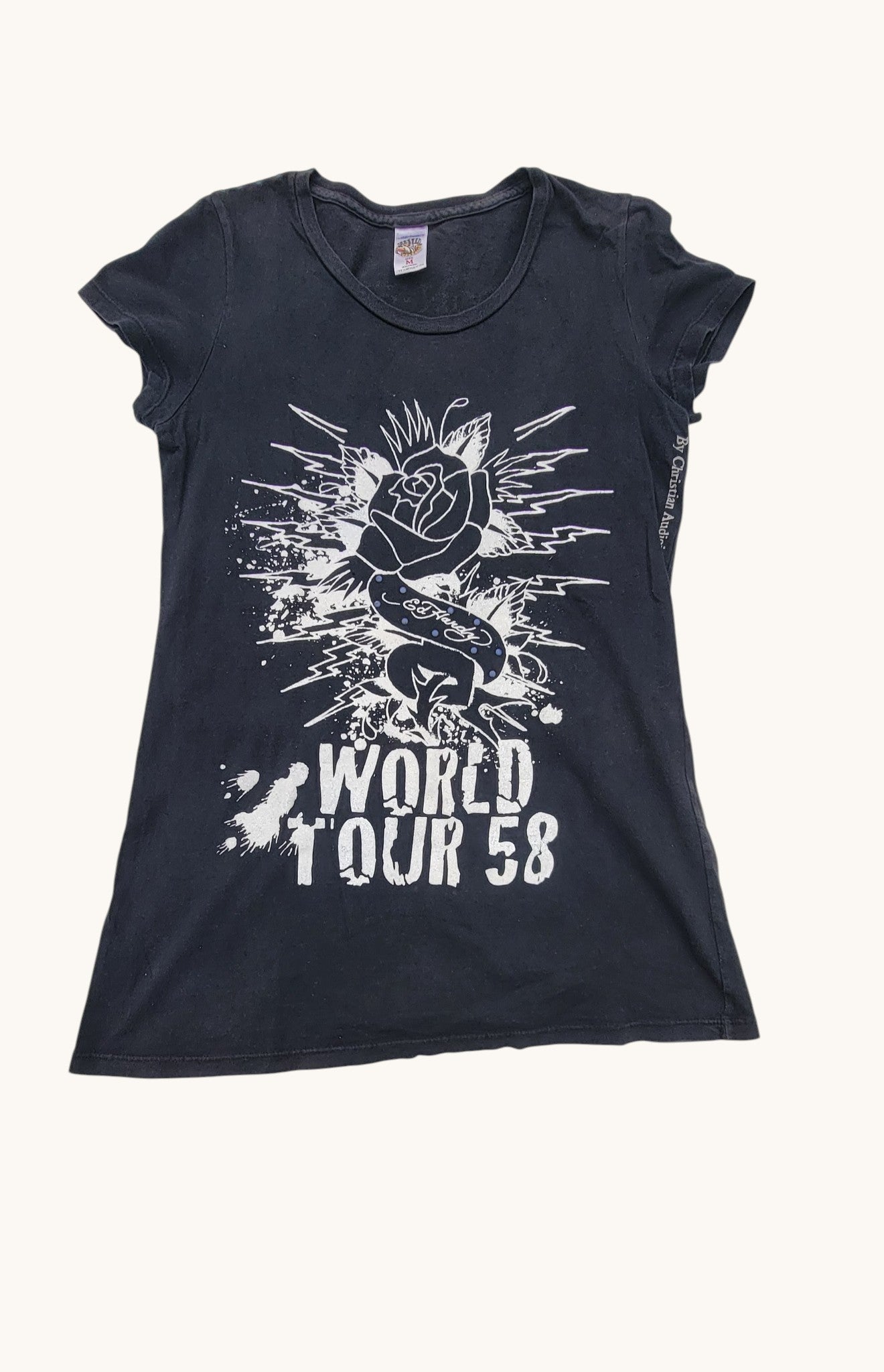 Playera Y2K Ed Hardy World Tour 58
