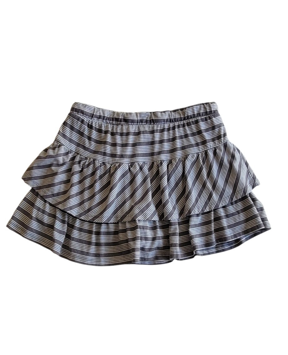 Juniors Cotton Skort Ruffled