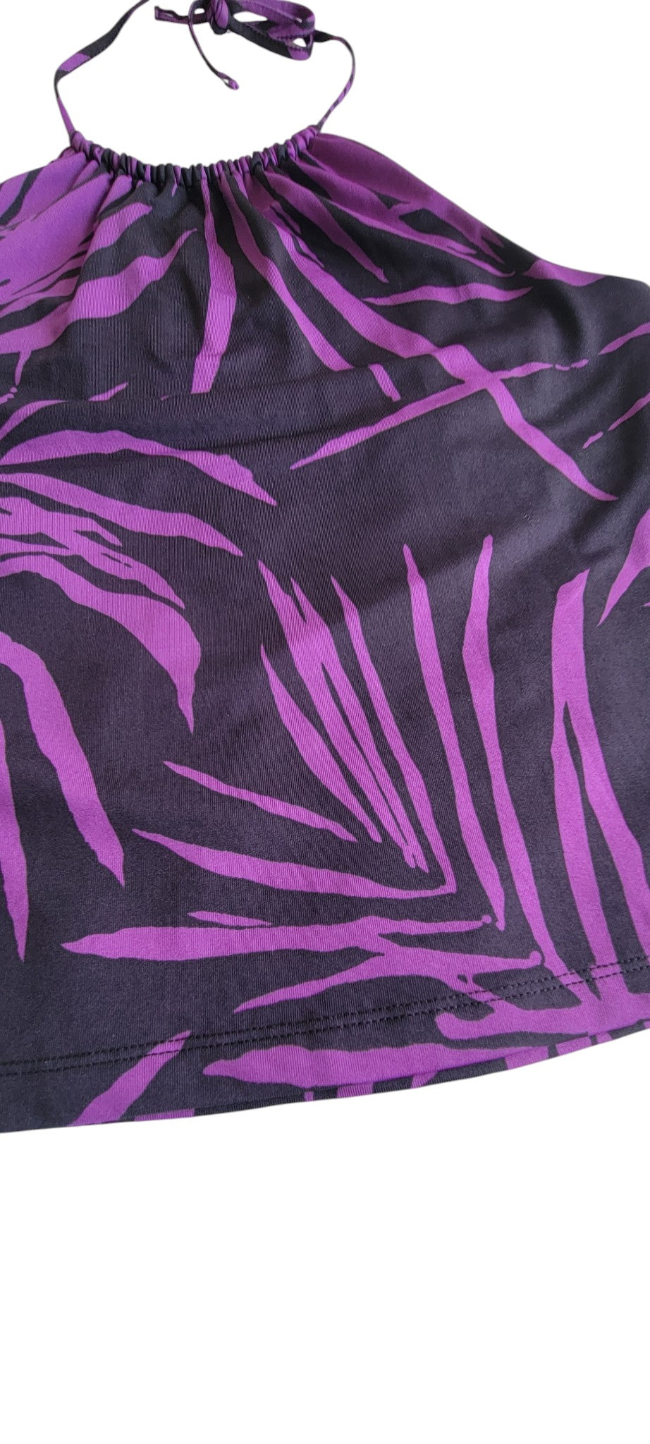 TOP Purple Leaf Halter