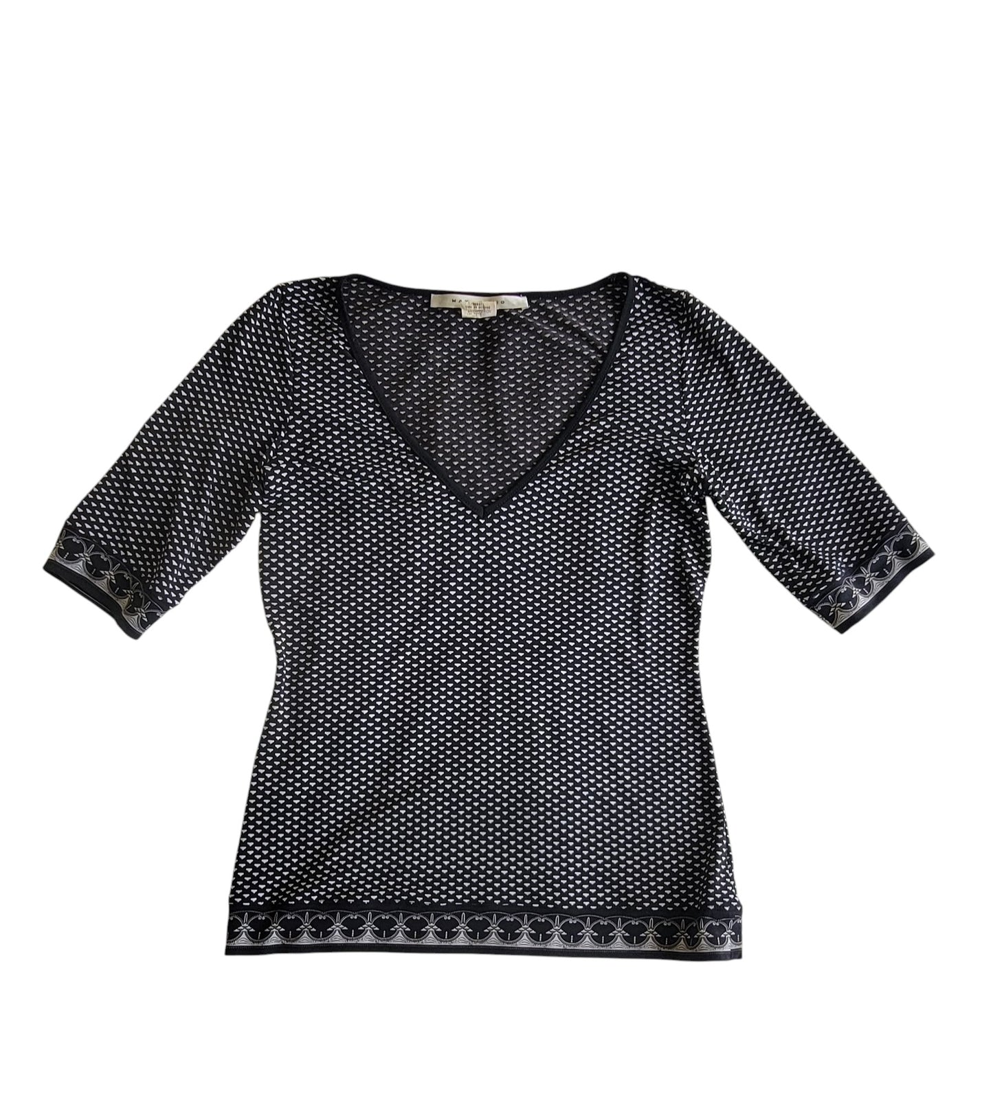 Blusa Stretch Negra boho