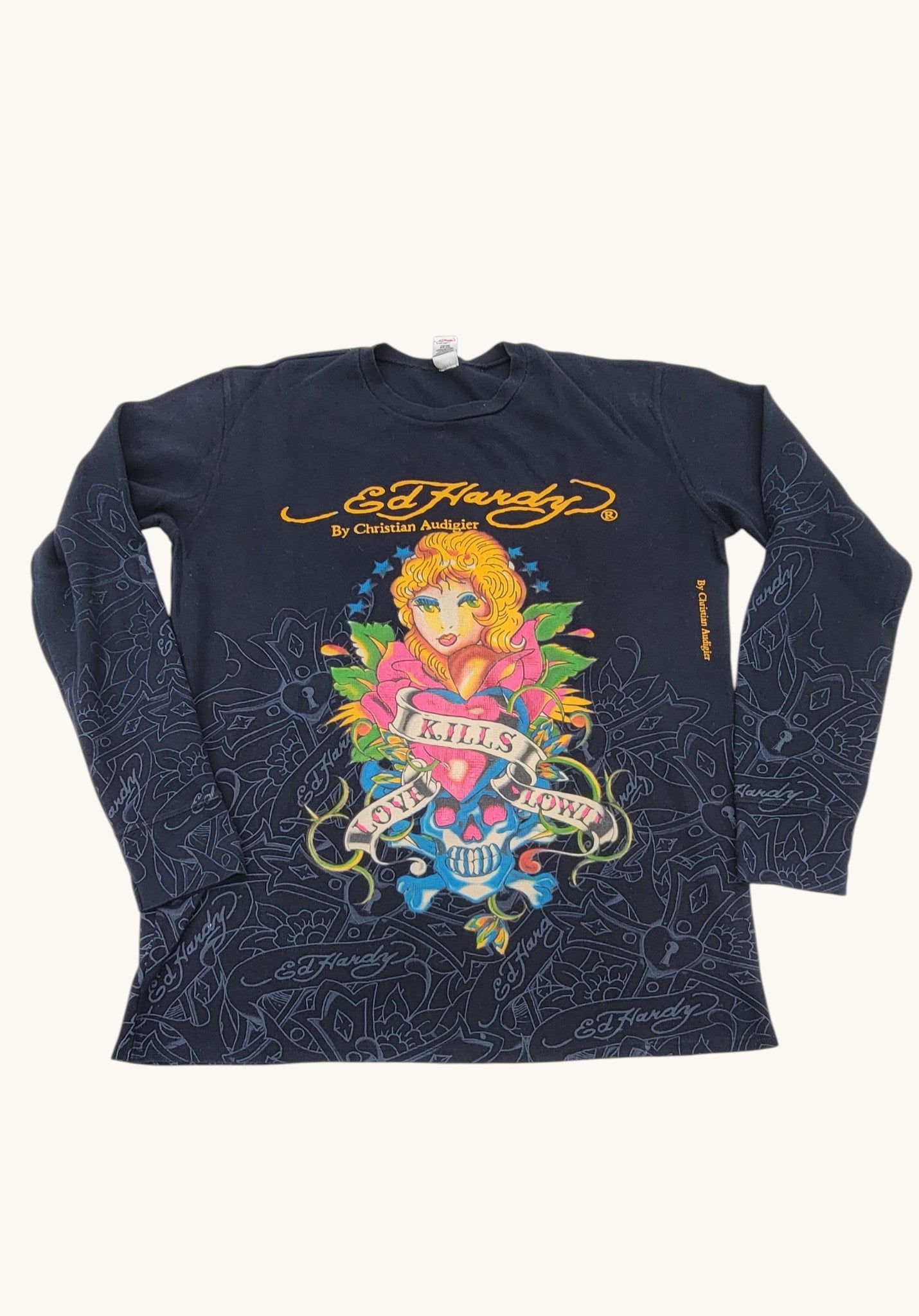 Playera Y2K Ed Hardy by Christian Audigier Hombre