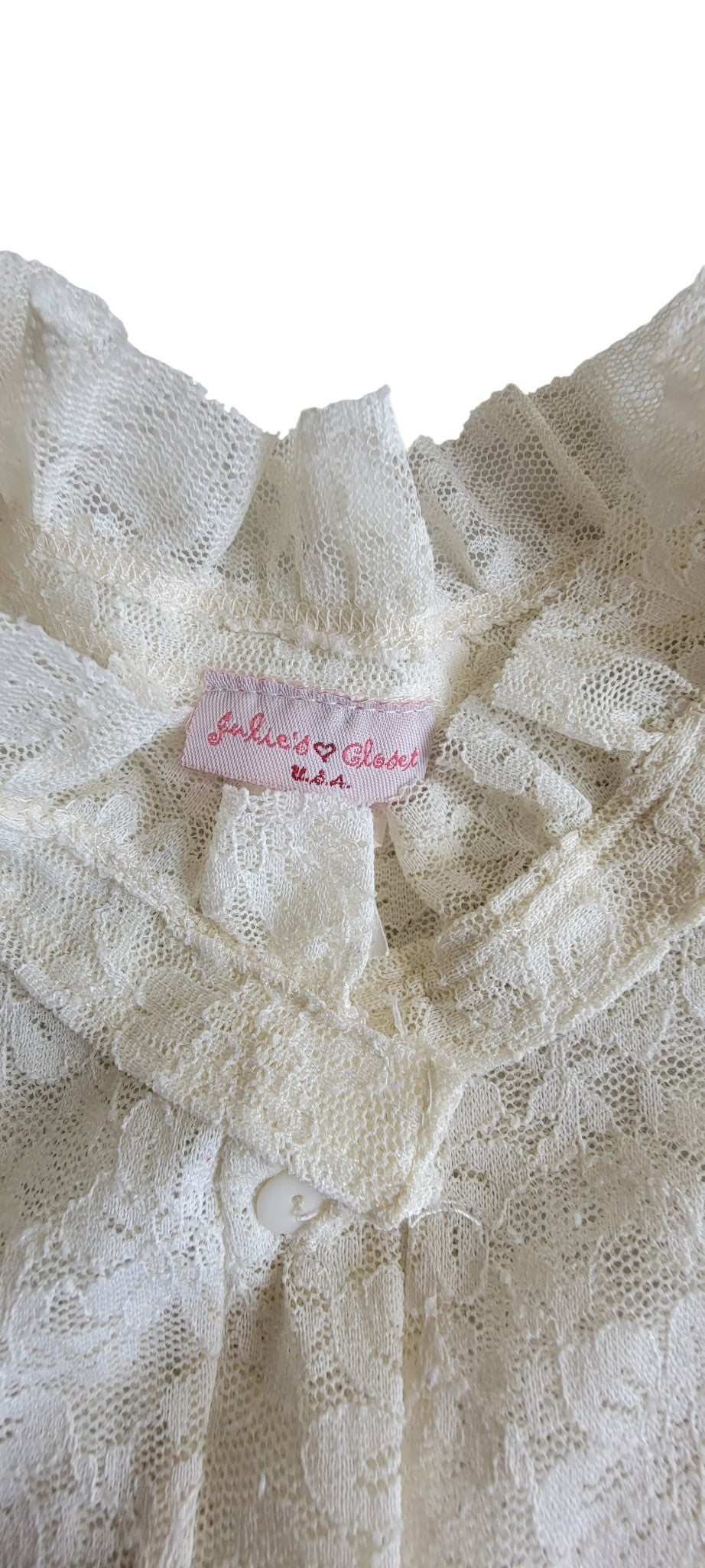 Blusa Encaje Victoriana