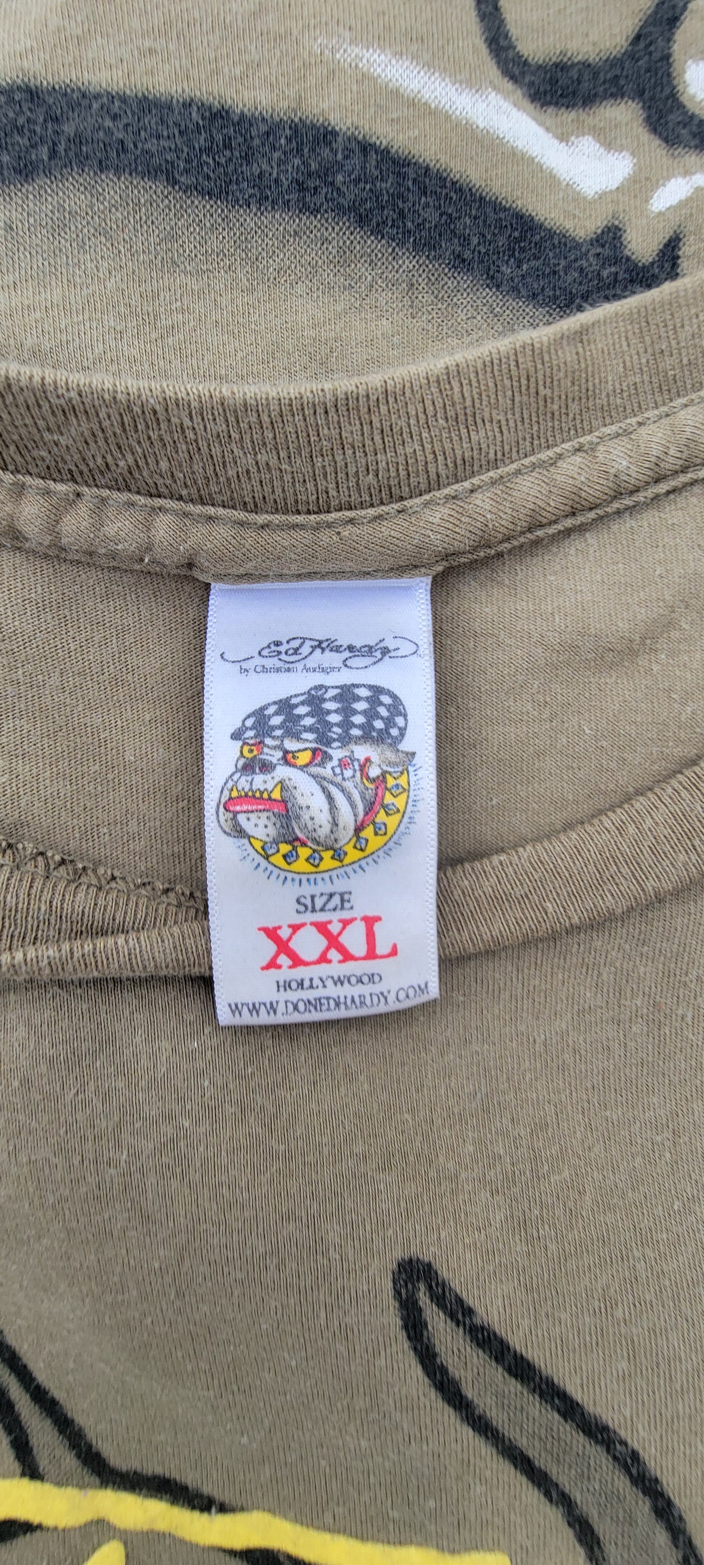 Playera Y2K Ed Hardy by Christian Audigier Serpiente
