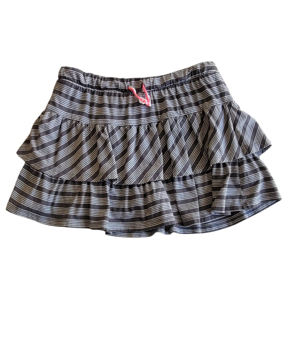 Juniors Cotton Skort Ruffled