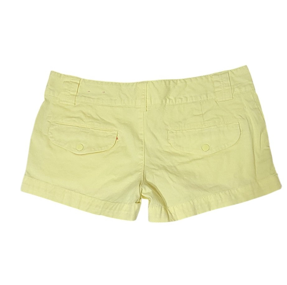 American Eagle Mini Short Cotton Butter Yellow