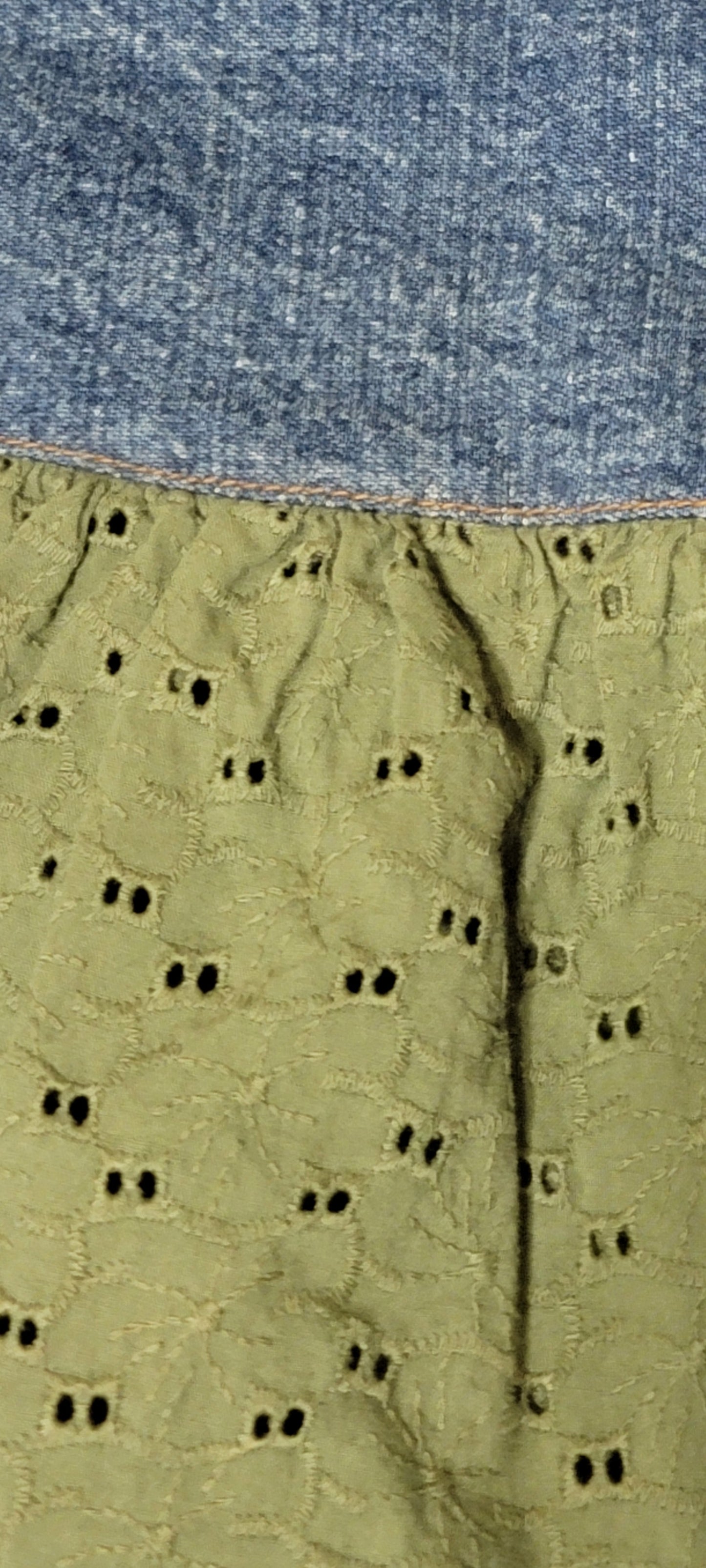 Volcom Vintage Fairy Grunge Denim falda Y2K