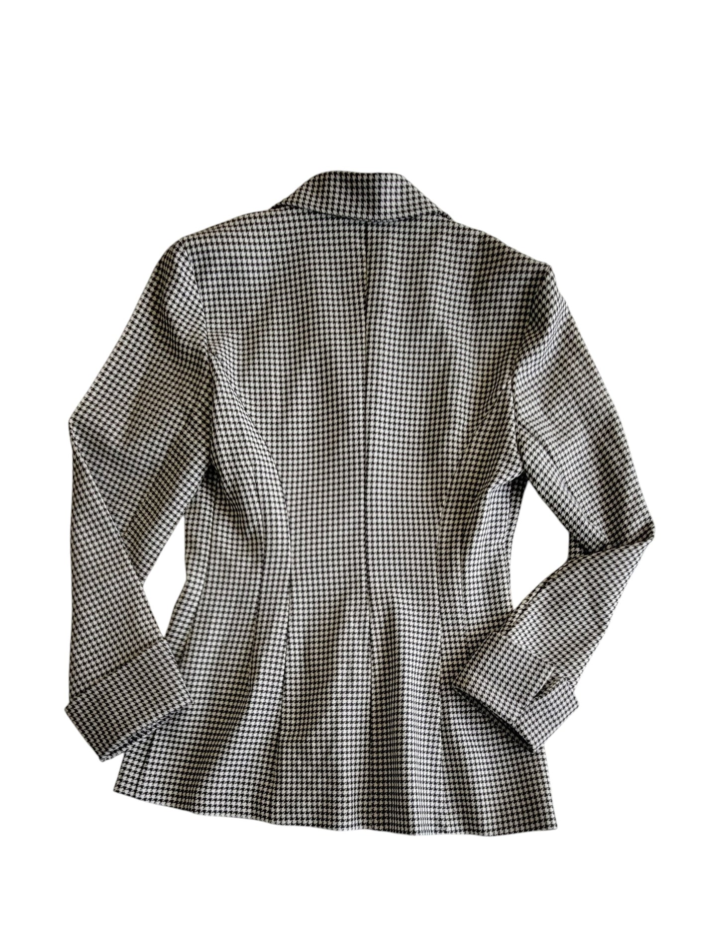 Blazer ECRU Checker Pattern