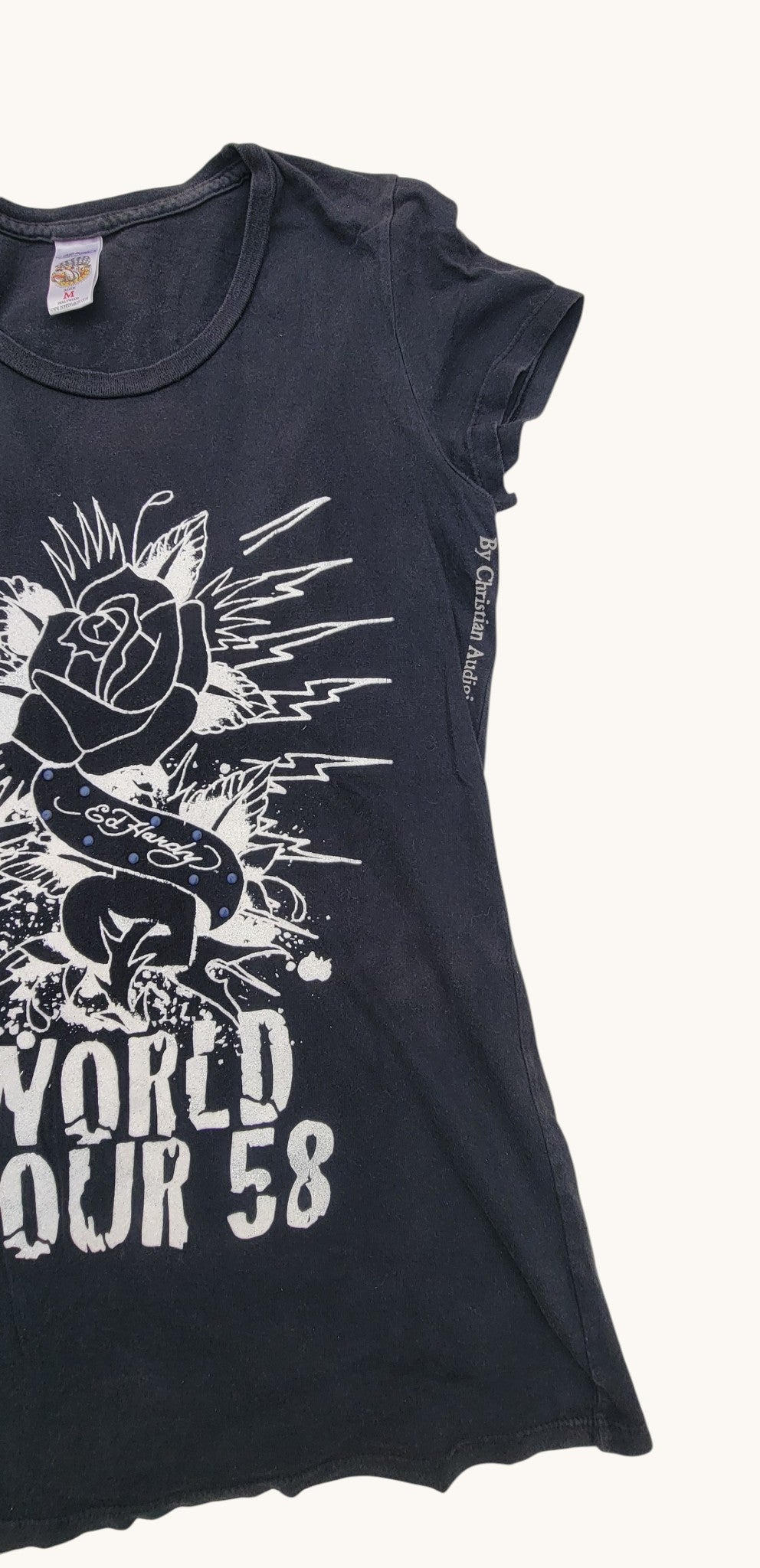 Playera Y2K Ed Hardy World Tour 58