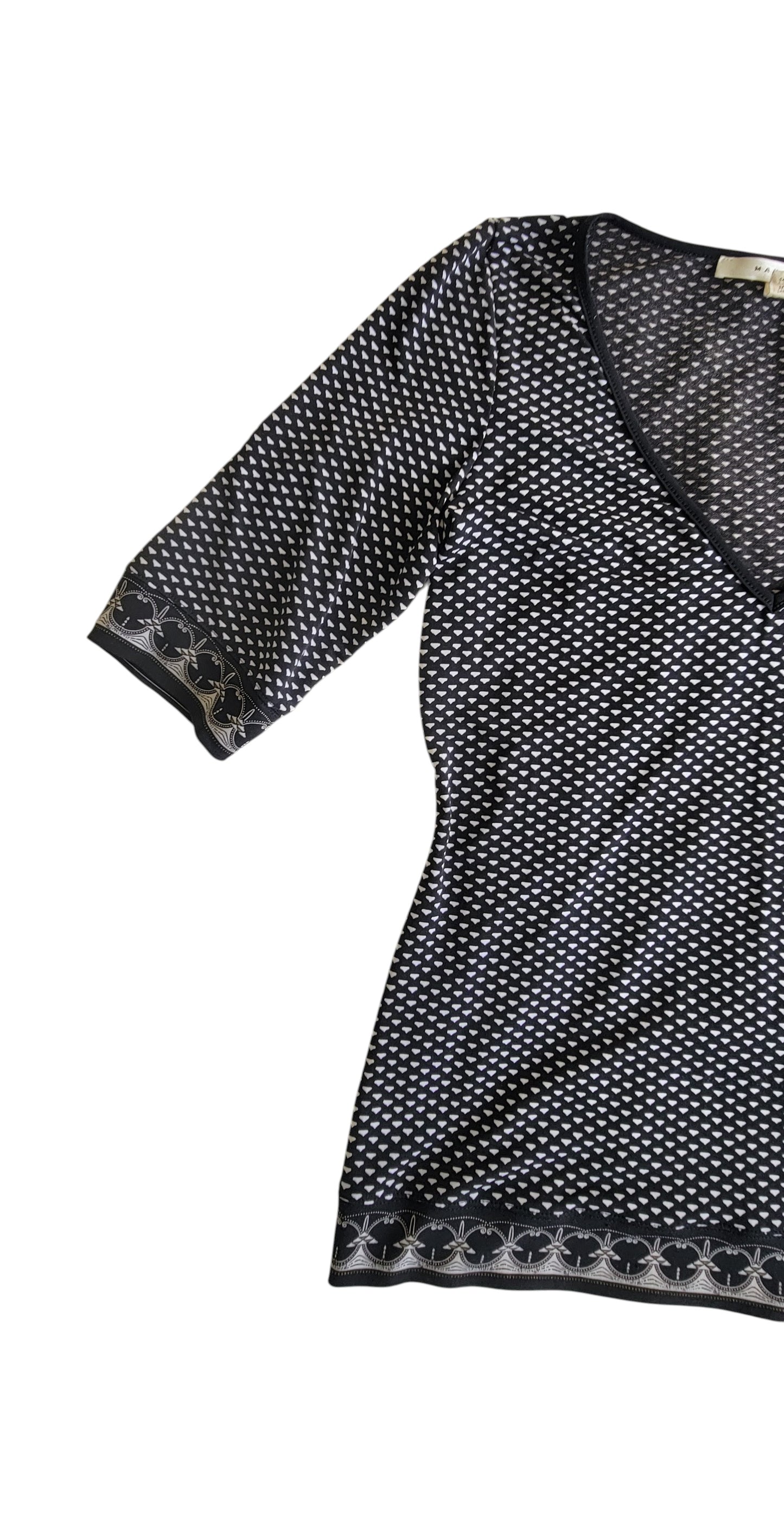 Blusa Stretch Negra boho