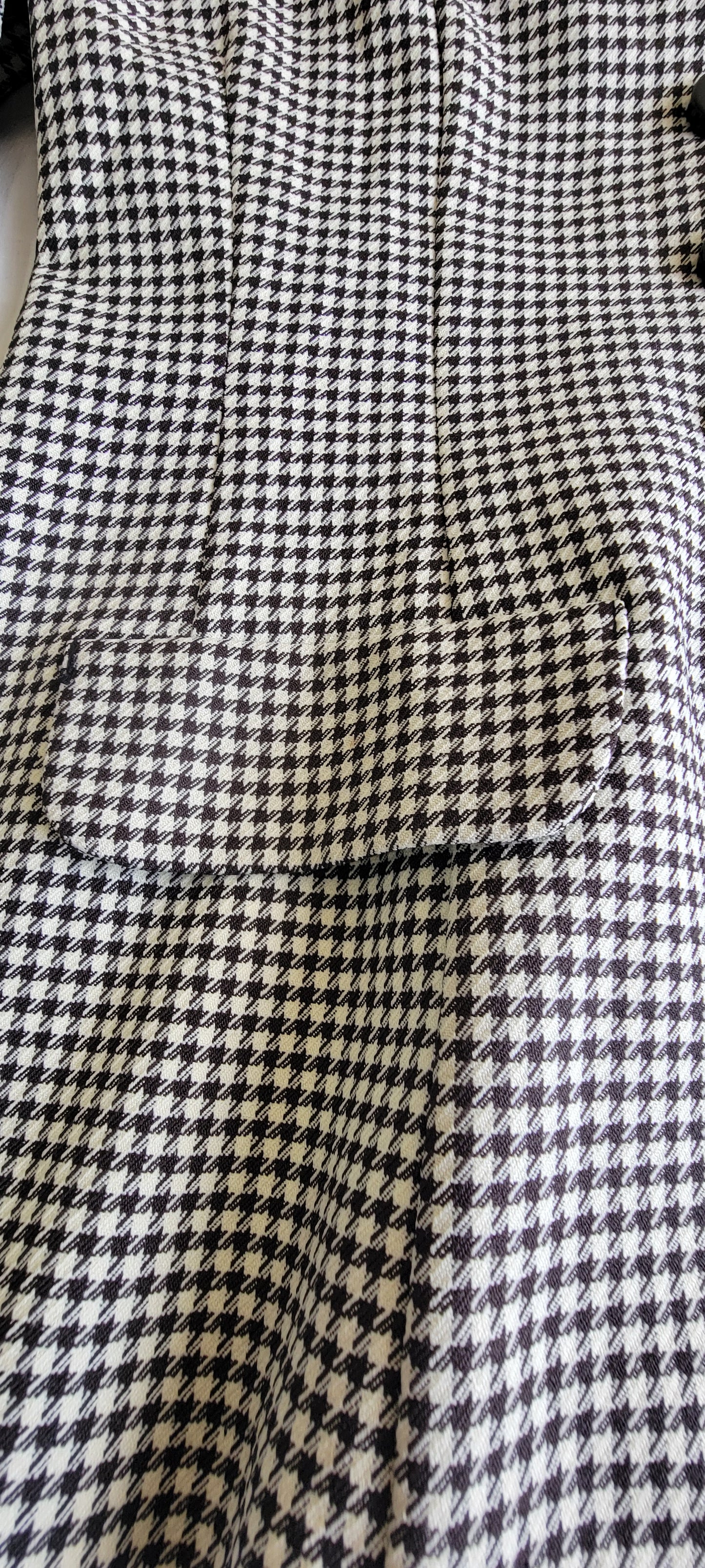 Blazer ECRU Checker Pattern