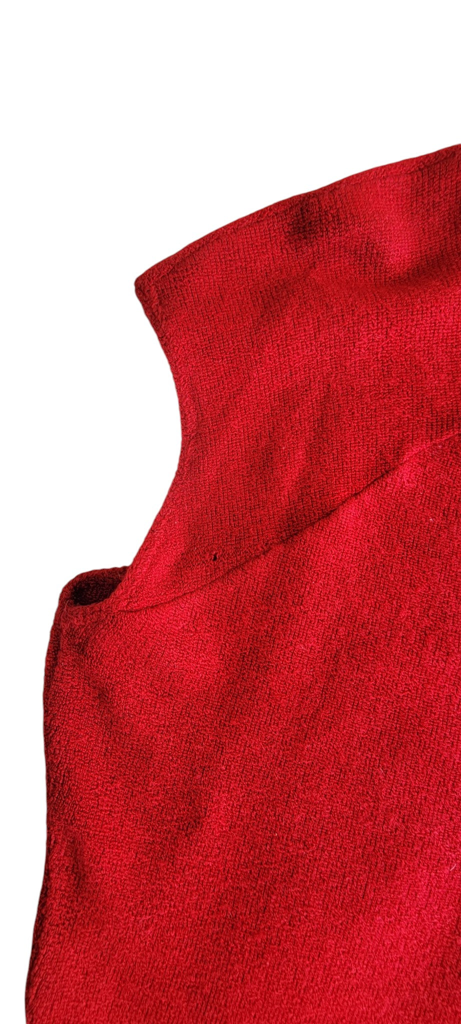Top Bebe Stretch rojo corto Chaleco