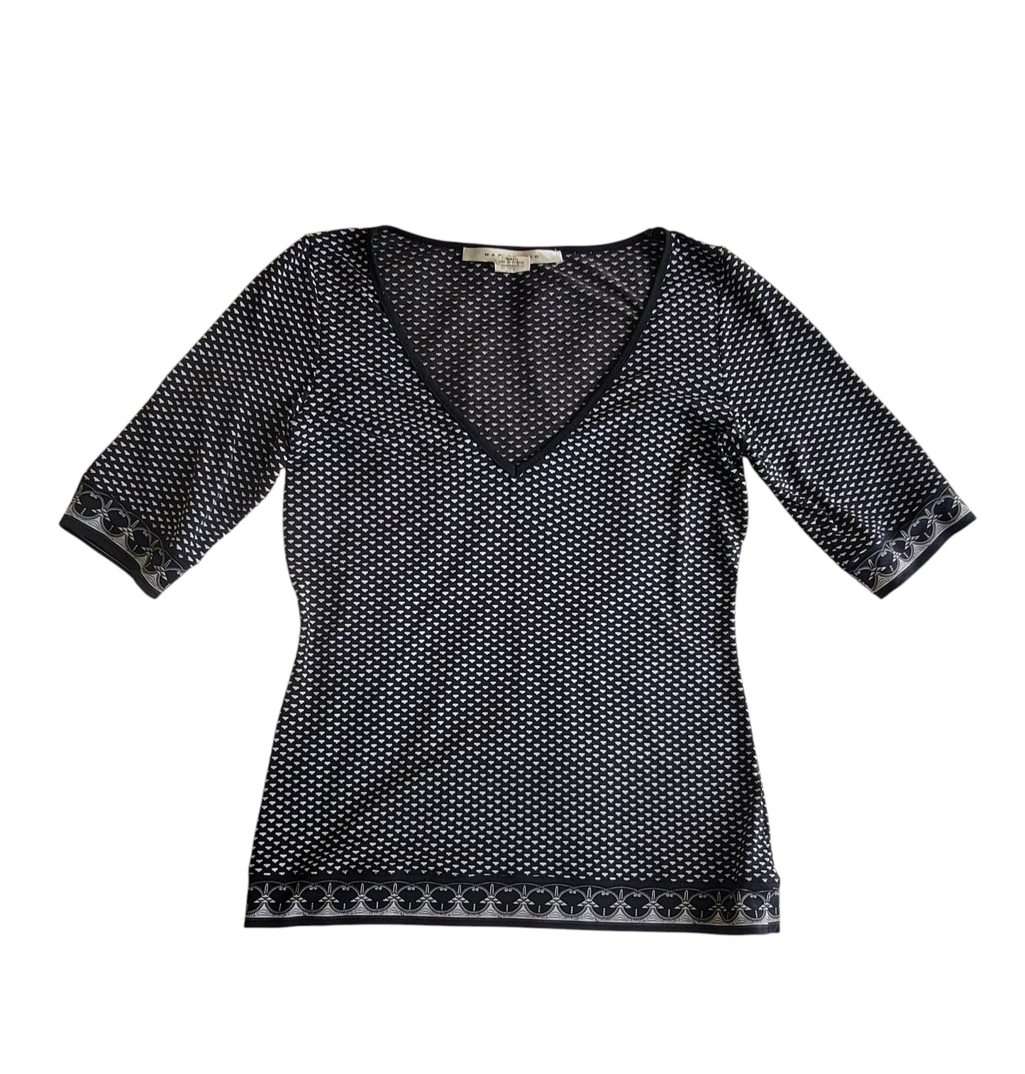 Blusa Stretch Negra boho
