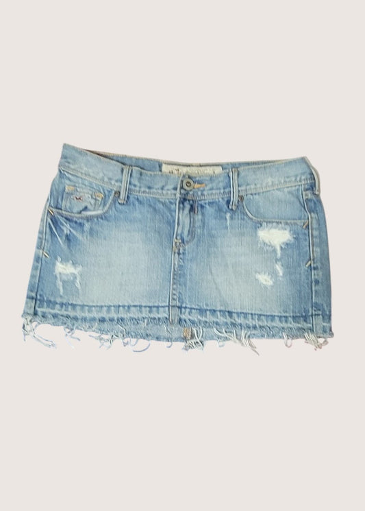 Hollister Hollister  True Vintage Y2K mini denim Light blue Distressed
