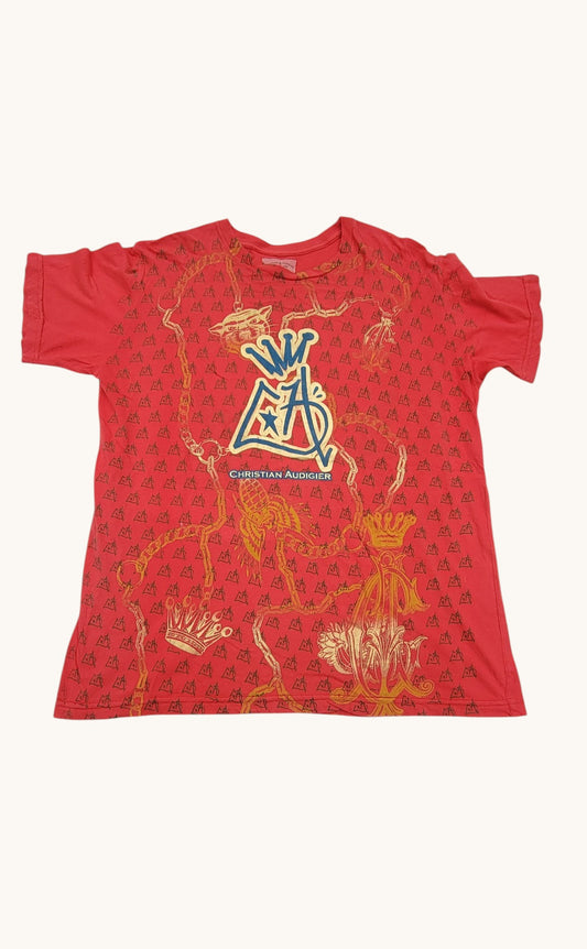 Playera Y2K Los Angeles Christian Audigier