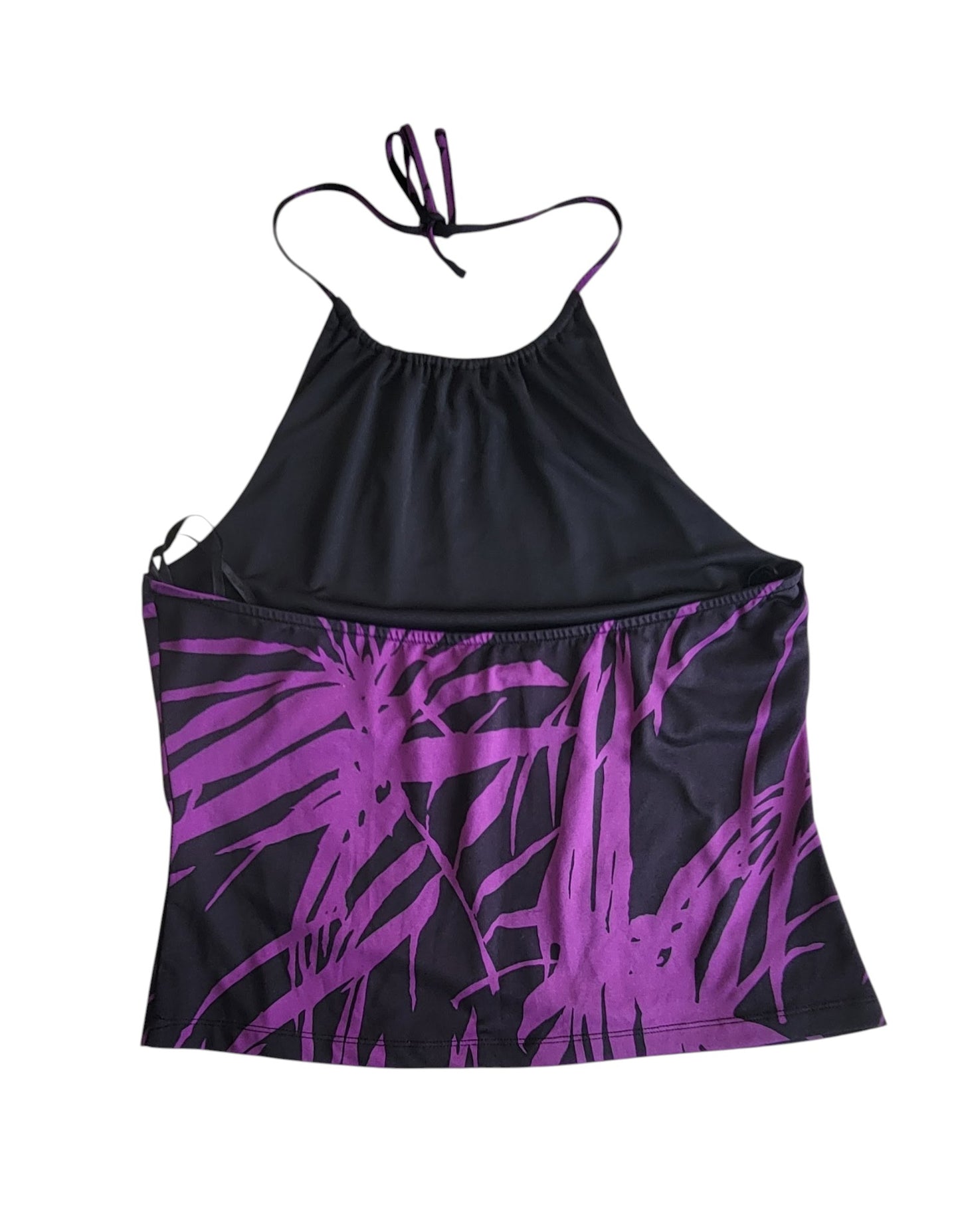 TOP Purple Leaf Halter