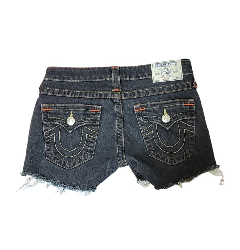 Distressed Y2K Denim Minishorts