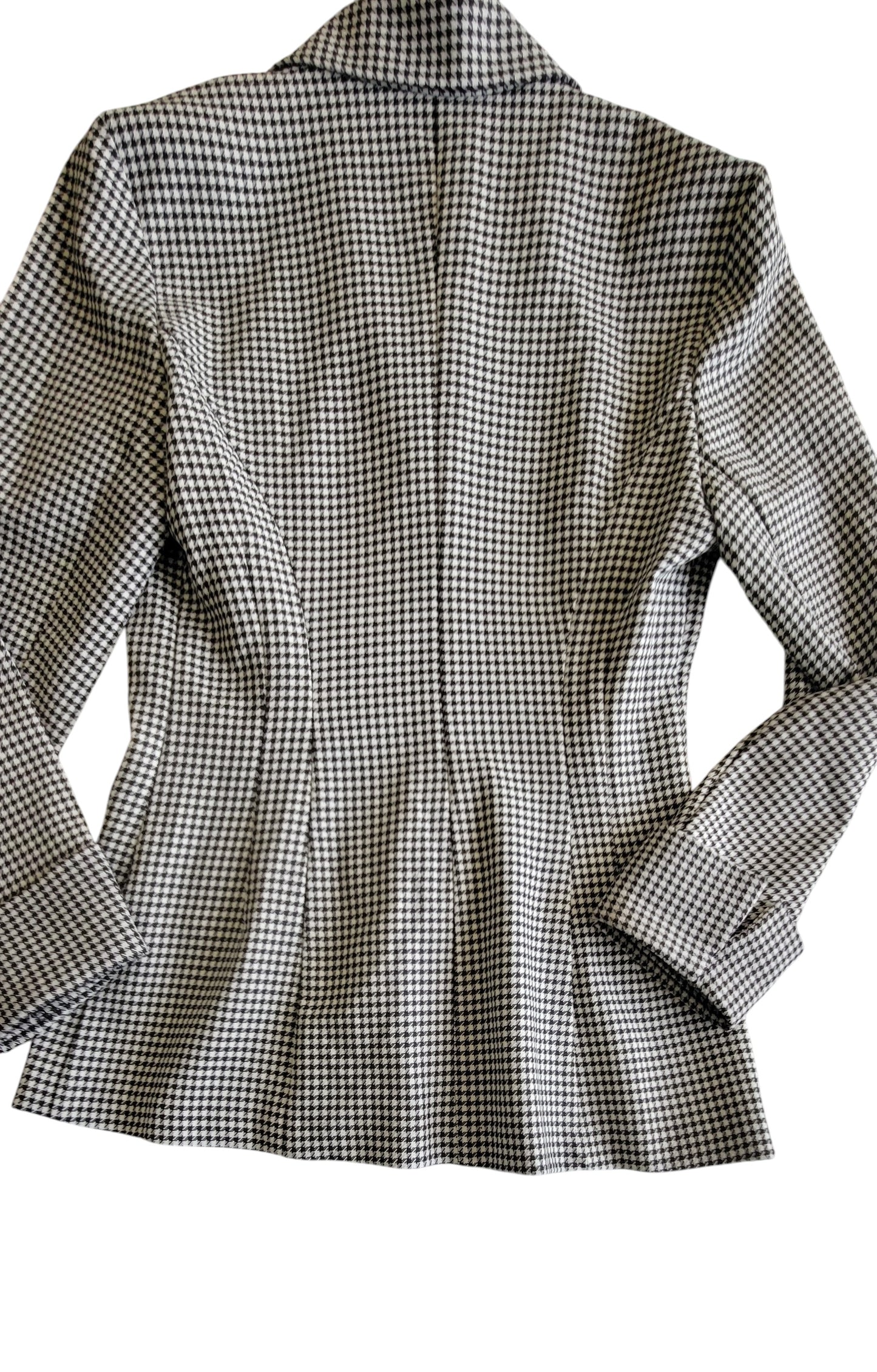 Blazer ECRU Checker Pattern