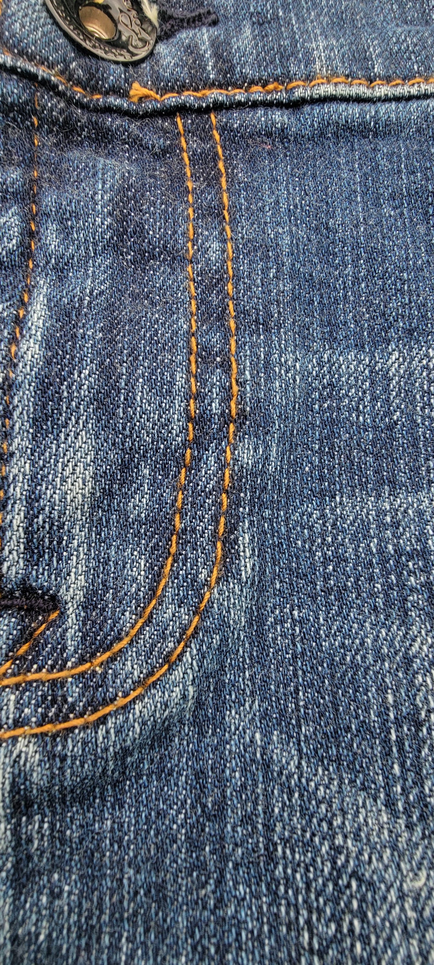 Mini Falda Denim Ed Hardy con Apliques y bordado
