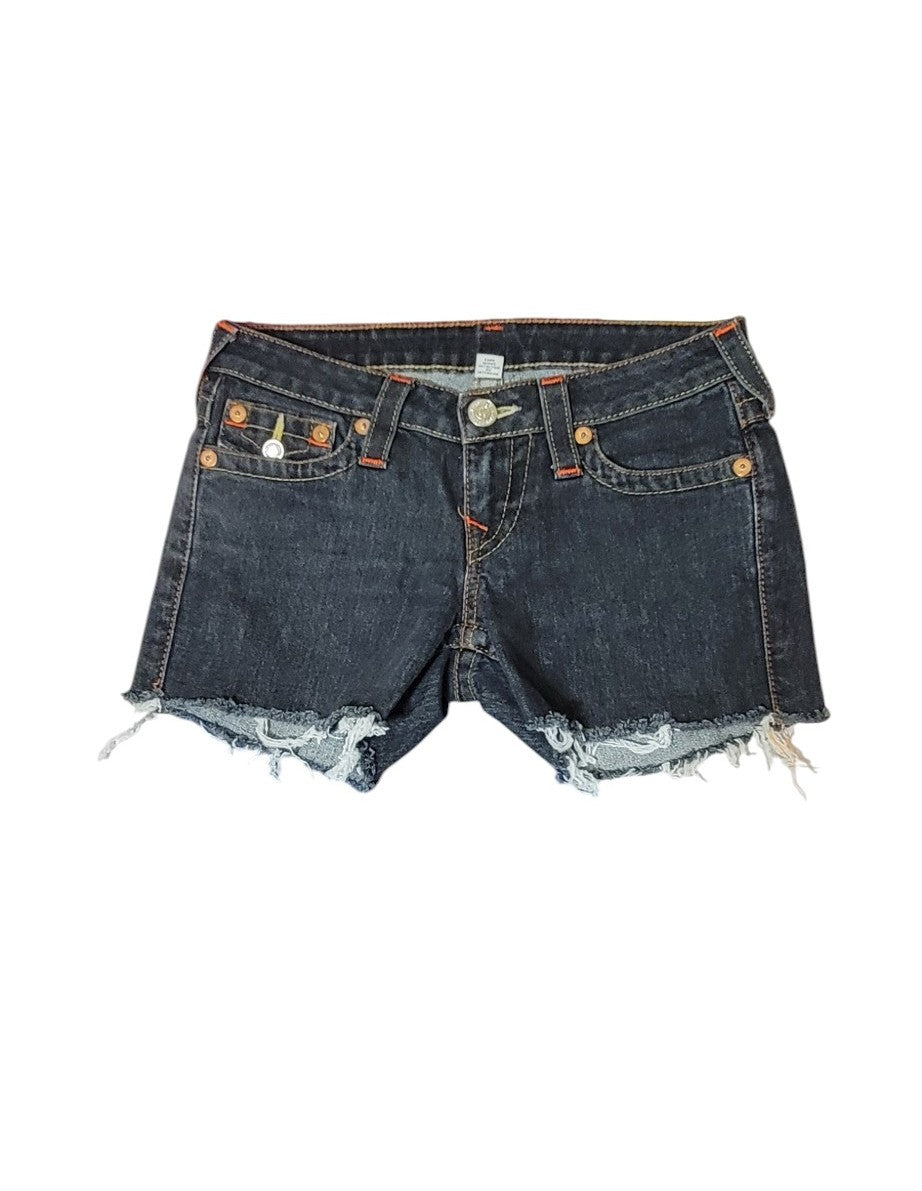 Distressed Y2K Denim Minishorts