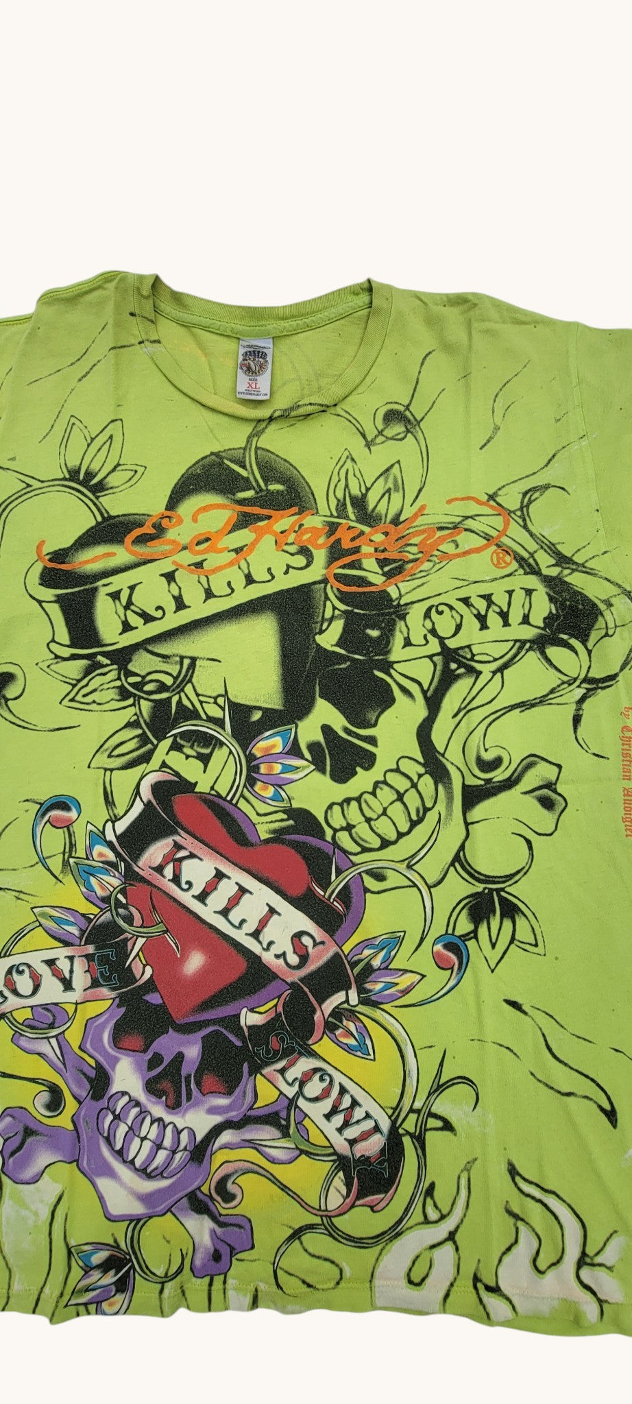 Playera Y2K Ed Hardy by Christian Audigier